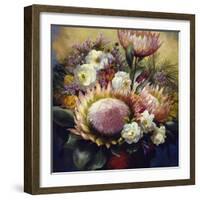 Still Life with Protea-Elizabeth Horning-Framed Giclee Print