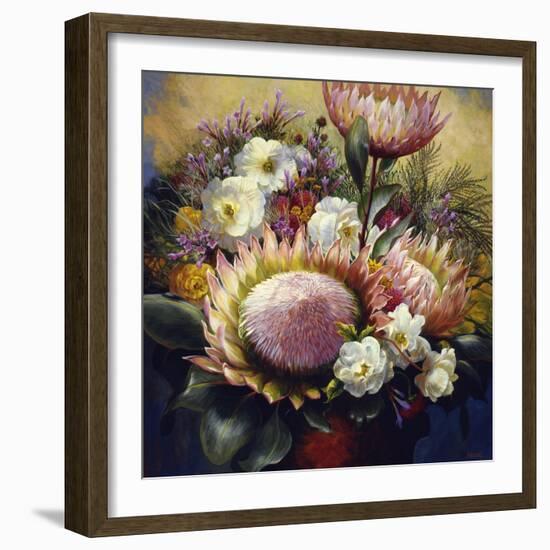 Still Life with Protea-Elizabeth Horning-Framed Giclee Print