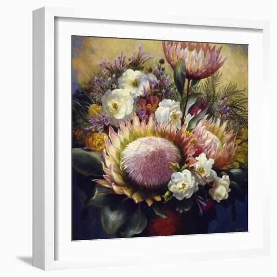 Still Life with Protea-Elizabeth Horning-Framed Giclee Print