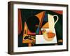 Still Life with Purple Mug, C.1960-Emil Parrag-Framed Giclee Print