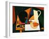 Still Life with Purple Mug, C.1960-Emil Parrag-Framed Giclee Print