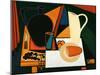 Still Life with Purple Mug, C.1960-Emil Parrag-Mounted Giclee Print