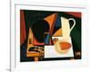 Still Life with Purple Mug, C.1960-Emil Parrag-Framed Giclee Print