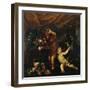 Still Life with Putti and Flowers-Margherita Caffi detta Vicenzina-Framed Giclee Print