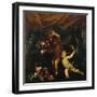 Still Life with Putti and Flowers-Margherita Caffi detta Vicenzina-Framed Giclee Print