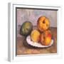 Still Life with Quince, Apples, and Pears, 1886-Paul C?zanne-Framed Premium Giclee Print