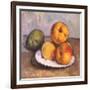 Still Life with Quince, Apples, and Pears, 1886-Paul C?zanne-Framed Giclee Print