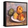 Still Life with Quince, Apples, and Pears, 1886-Paul C?zanne-Framed Stretched Canvas