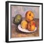 Still Life with Quince, Apples, and Pears, 1886-Paul C?zanne-Framed Giclee Print