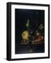 Still Life with Quinces, Medlars and a Glass-Martinus Nellius-Framed Art Print