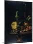 Still Life with Quinces, Medlars and a Glass-Martinus Nellius-Mounted Art Print