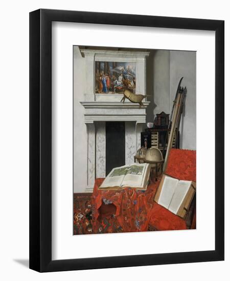 Still-Life with Rarities-Jan Van Der Heyden-Framed Premium Giclee Print