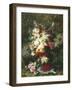 Still Life with Raspberries-Jean Baptiste Claude Robie-Framed Premium Giclee Print