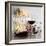 Still Life with Red Wine in Glass and Decanter-Alexander Feig-Framed Photographic Print