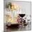 Still Life with Red Wine in Glass and Decanter-Alexander Feig-Mounted Photographic Print