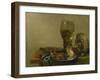 Still Life with Roemer and Silver Tazza-Willem Claesz Heda-Framed Art Print