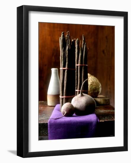Still Life with Root Vegetables and Tubers-Jan-peter Westermann-Framed Photographic Print