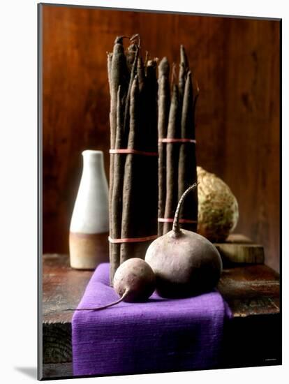 Still Life with Root Vegetables and Tubers-Jan-peter Westermann-Mounted Photographic Print