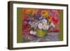Still-Life with Roses and Sunflowers by Van Gogh-Vincent van Gogh-Framed Art Print