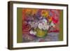 Still-Life with Roses and Sunflowers-Vincent van Gogh-Framed Premium Giclee Print