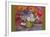 Still-Life with Roses and Sunflowers-Vincent van Gogh-Framed Art Print