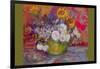 Still-Life with Roses and Sunflowers-Vincent van Gogh-Framed Art Print