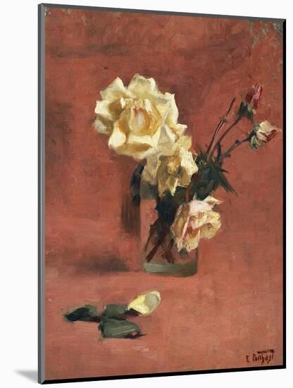 Still Life with Roses in a Glass-Edward Henry Potthast-Mounted Giclee Print