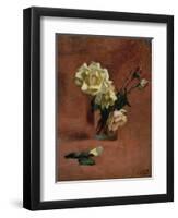 Still Life with Roses in a Glass-Edward Henry Potthast-Framed Giclee Print