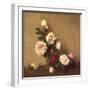 Still Life with Roses of Dijon, 1882 (Oil on Canvas)-Ignace Henri Jean Fantin-Latour-Framed Giclee Print