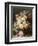 Still Life with Roses, Syringas and a Blue Tit on a Mossy Bank-Jean Baptiste Claude Robie-Framed Premium Giclee Print