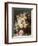 Still Life with Roses, Syringas and a Blue Tit on a Mossy Bank-Jean Baptiste Claude Robie-Framed Premium Giclee Print