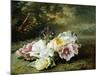 Still Life with Roses-C.f. Hurten-Mounted Giclee Print