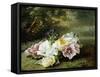 Still Life with Roses-C.f. Hurten-Framed Stretched Canvas