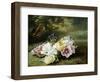 Still Life with Roses-C.f. Hurten-Framed Giclee Print