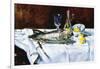 Still Life with Salmon-Edouard Manet-Framed Art Print