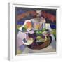 Still Life with Samovar, 1913-Aristarkh Vasilievic Lentulov-Framed Giclee Print