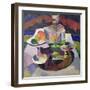 Still Life with Samovar, 1913-Aristarkh Vasilievic Lentulov-Framed Premium Giclee Print