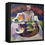 Still Life with Samovar, 1913-Aristarkh Vasilievic Lentulov-Framed Stretched Canvas