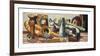 Still Life with Saxaphones, 1926-Max Beckmann-Framed Premium Giclee Print