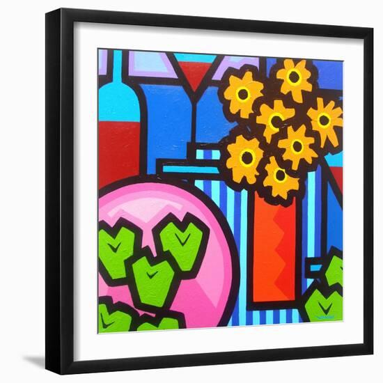 Still Life with Seven Apples-John Nolan-Framed Premium Giclee Print