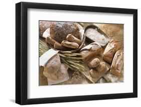 Still Life with Several Types of Bread and Rolls-Eising Studio - Food Photo and Video-Framed Premium Photographic Print