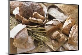 Still Life with Several Types of Bread and Rolls-Eising Studio - Food Photo and Video-Mounted Photographic Print