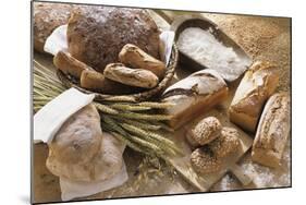 Still Life with Several Types of Bread and Rolls-Eising Studio - Food Photo and Video-Mounted Photographic Print