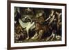 Still-Life with She-Dog and Her Puppies, as Well as a Male and Female Cook, C. 1625-Frans Snyders-Framed Giclee Print