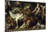 Still-Life with She-Dog and Her Puppies, as Well as a Male and Female Cook, C. 1625-Frans Snyders-Mounted Giclee Print