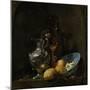 Still Life with Silver Ewe, C.1655-60-Willem Kalf-Mounted Giclee Print