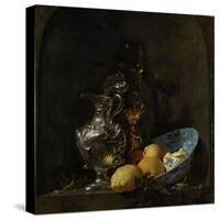 Still Life with Silver Ewe, C.1655-60-Willem Kalf-Stretched Canvas