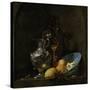 Still Life with Silver Ewe, C.1655-60-Willem Kalf-Stretched Canvas