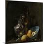 Still Life with Silver Ewer, 1655-60-Willem Kalf-Mounted Giclee Print