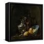 Still Life with Silver Ewer-Willem Kalf-Framed Stretched Canvas